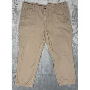 Carhartt Pants Mens Size 42x30 Relaxed Fit B299 GKH Workwear Canvas Grunge